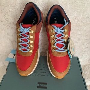 TOMS Waterproof Poinsettia Techy Nylon/Suede